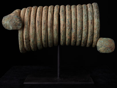 Coiled Manilla - Igbo People - Nigeria - Sold